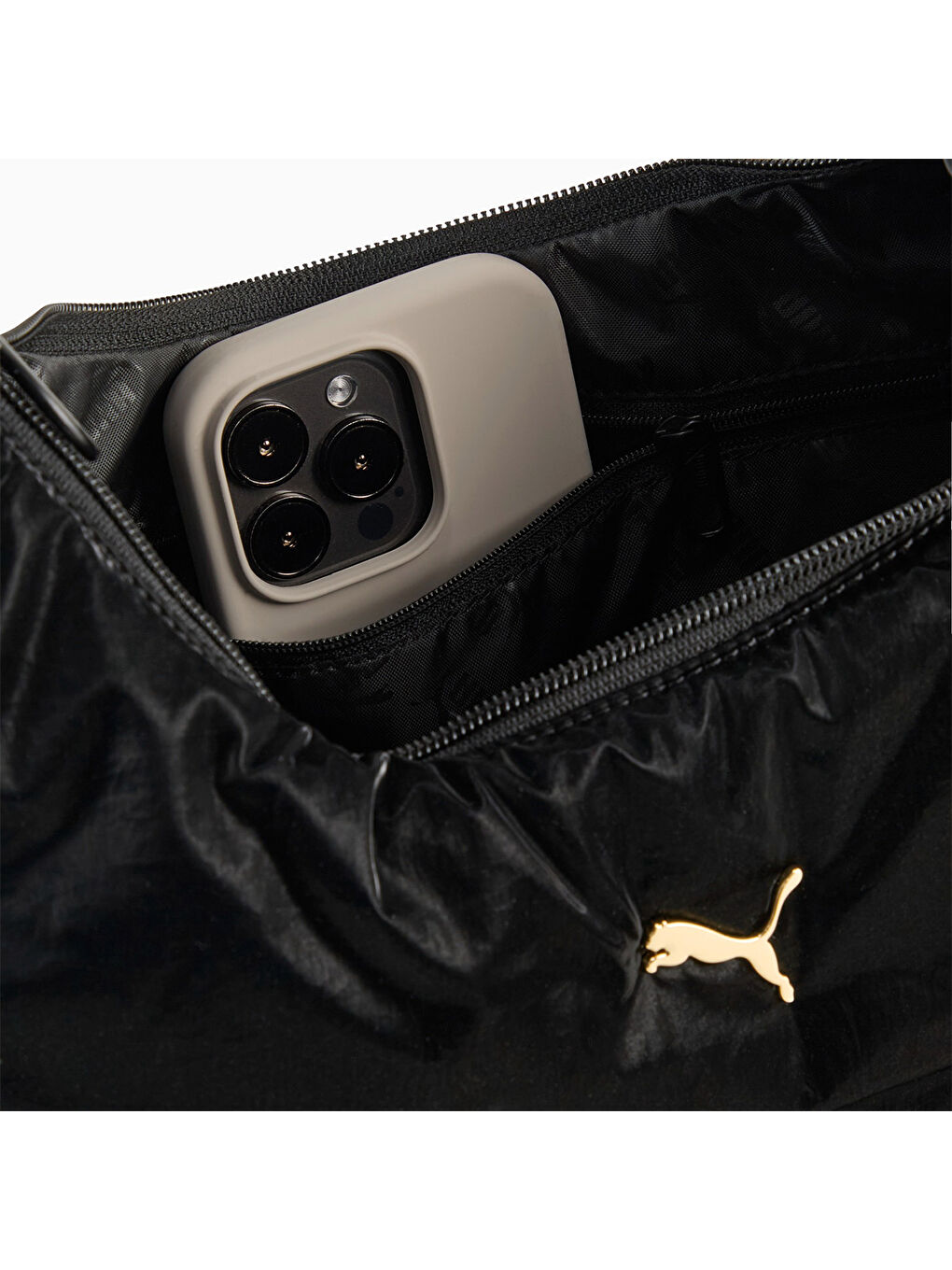 Up Hobo Kadın Siyah Omuz Çantası-3