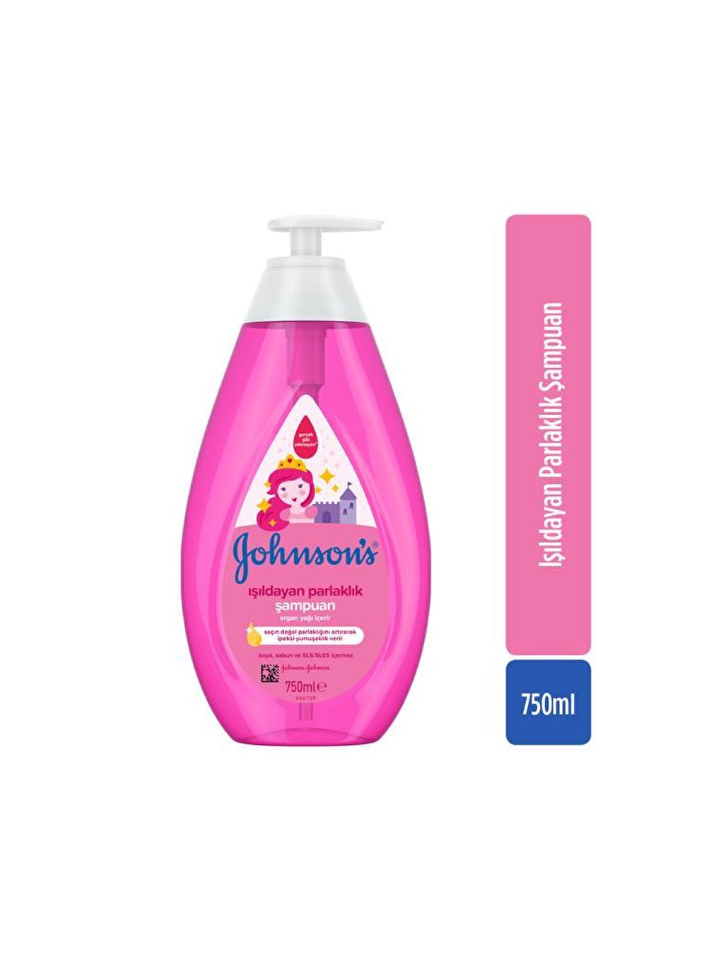 Baby İşildayan Parlaklik Argan Yaği Özlü Bebek Şampuani 750 ml-1