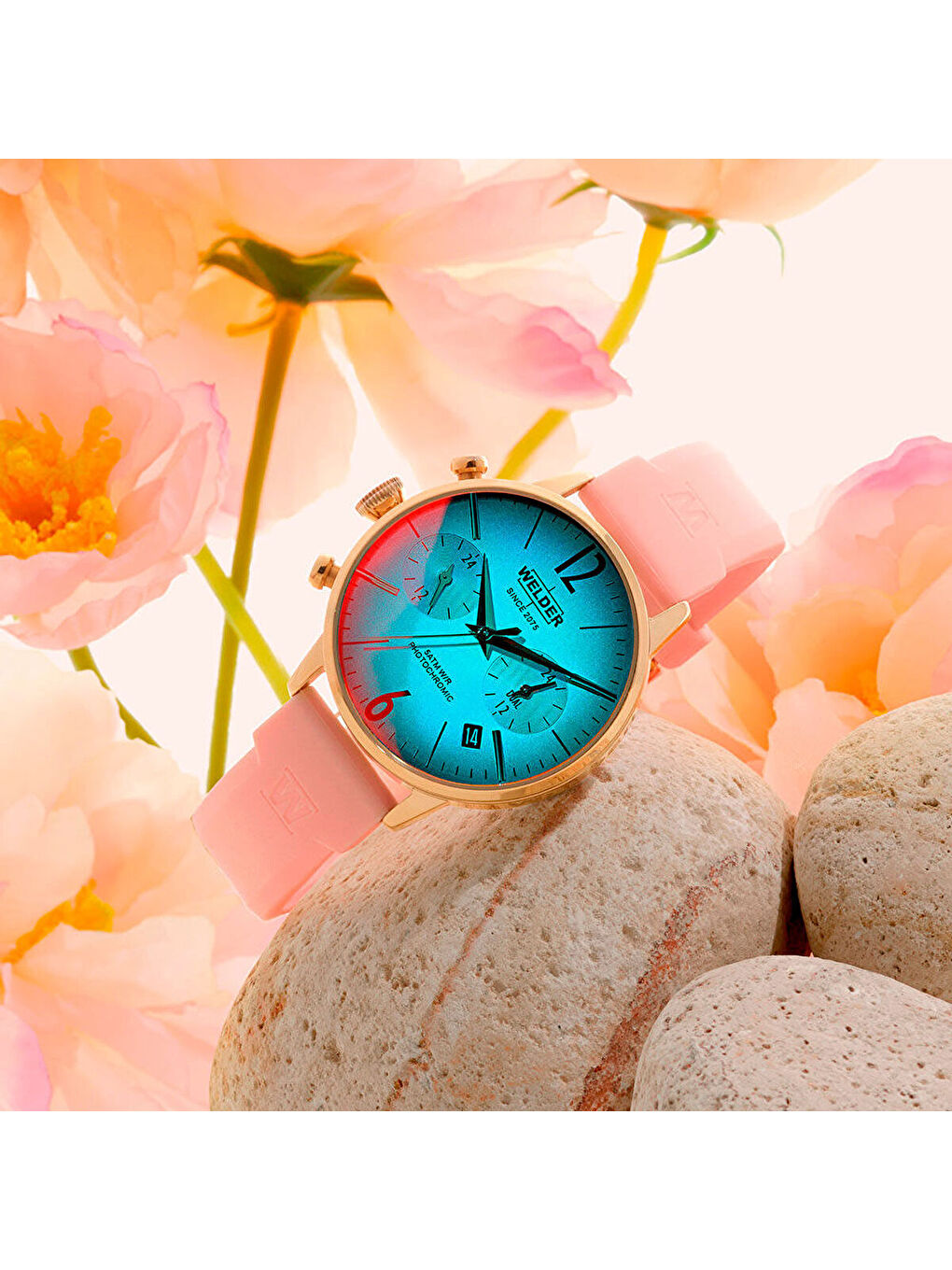 Pembe WWRC675 38 mm Kadın Kol Saati-1