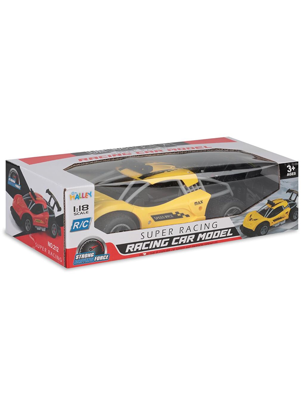 Seher Oyuncak Yarım Fonksiyon Kumandalı Araba - Sarı Standart-5