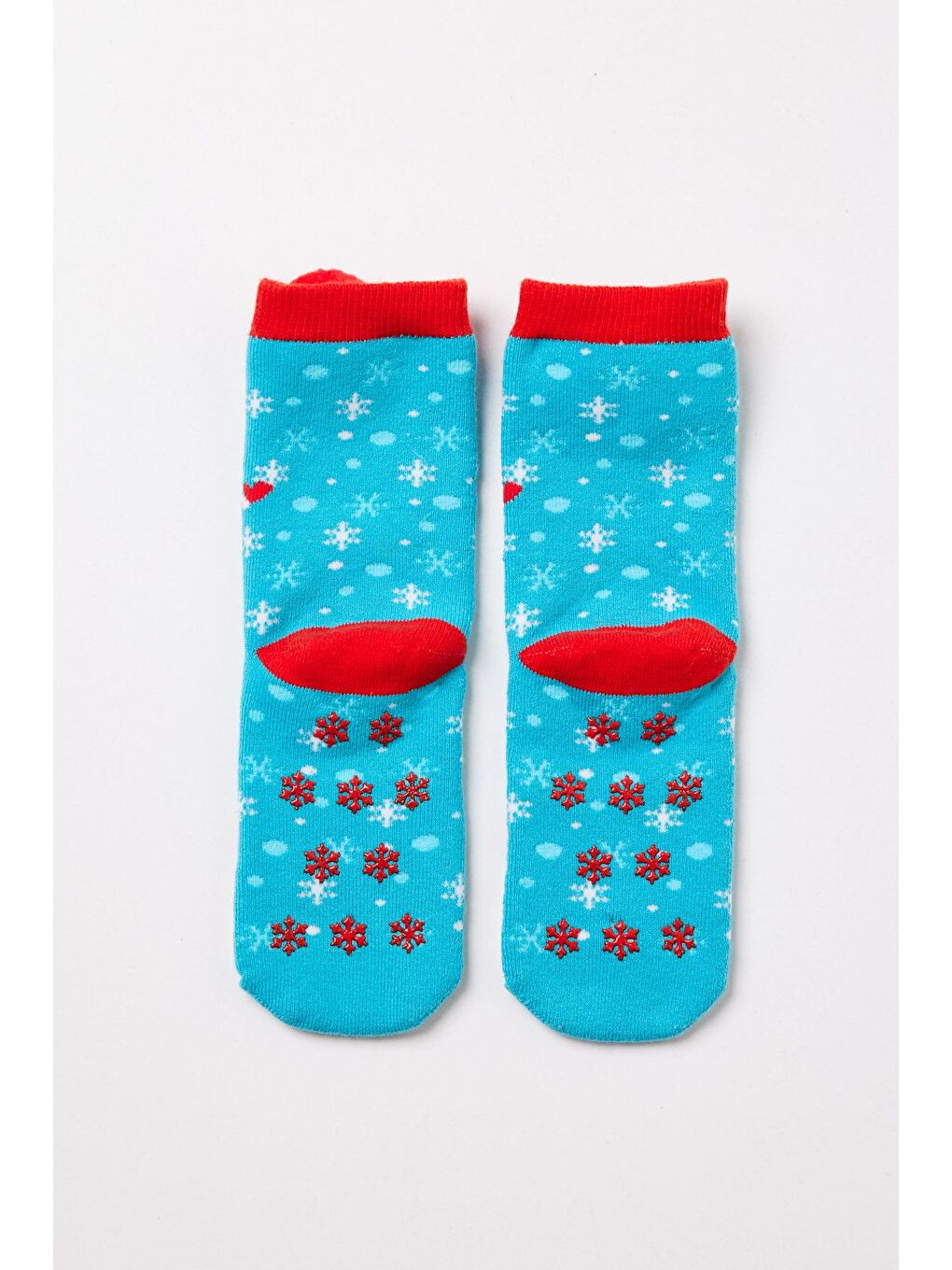 Kadın New Year Soket Çorap Mavi-1