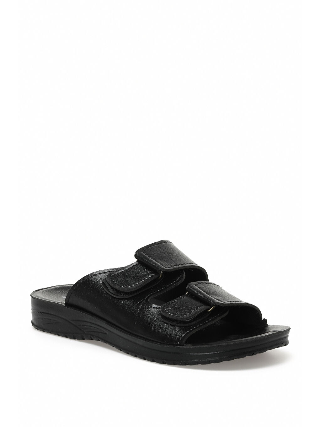 604230.M2PR Siyah Erkek Terlik-1