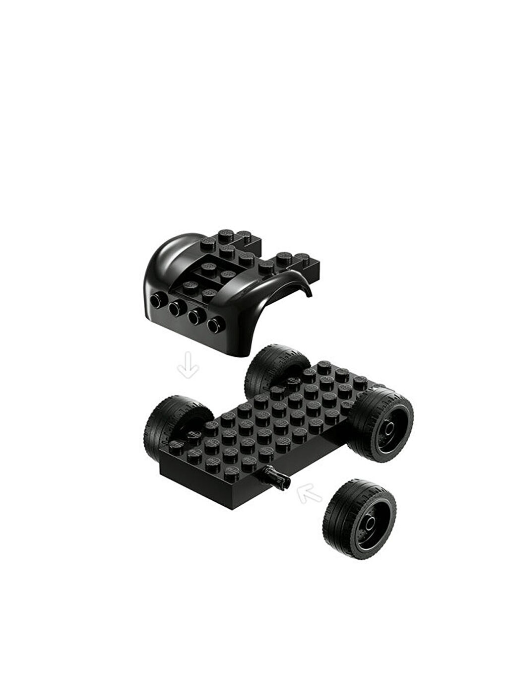 DC Batman Batman ve Batmobile Mr. Freezee Karşı 76301-1