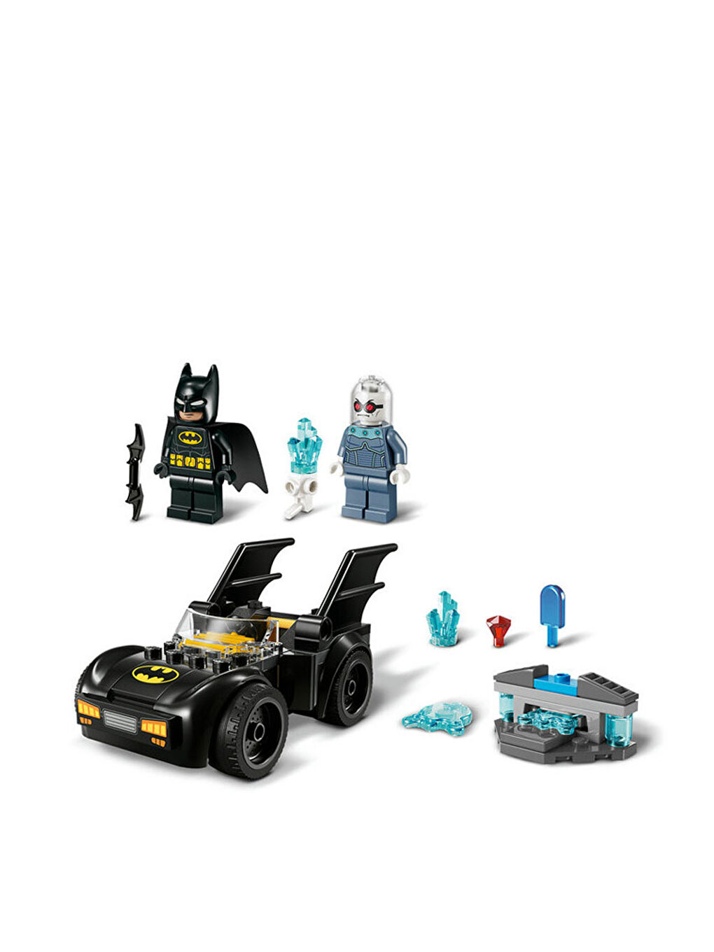 DC Batman Batman ve Batmobile Mr. Freezee Karşı 76301-2