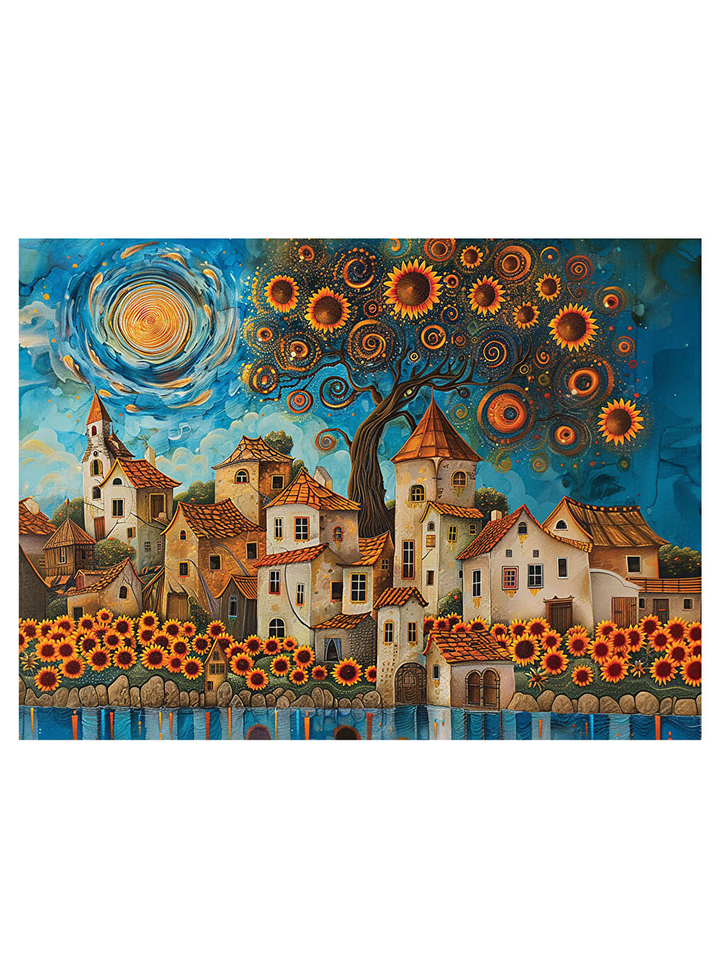 Puzzle 1000 Parça Ayçiçekleri 1182-1