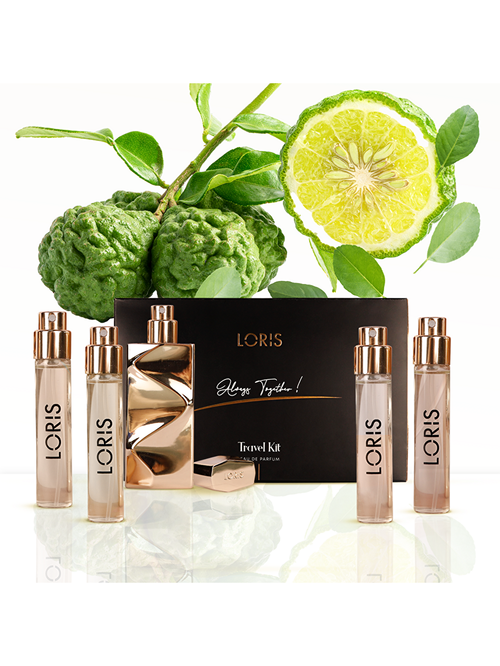 Bergamot Patchouli Travel Kit - 5'li