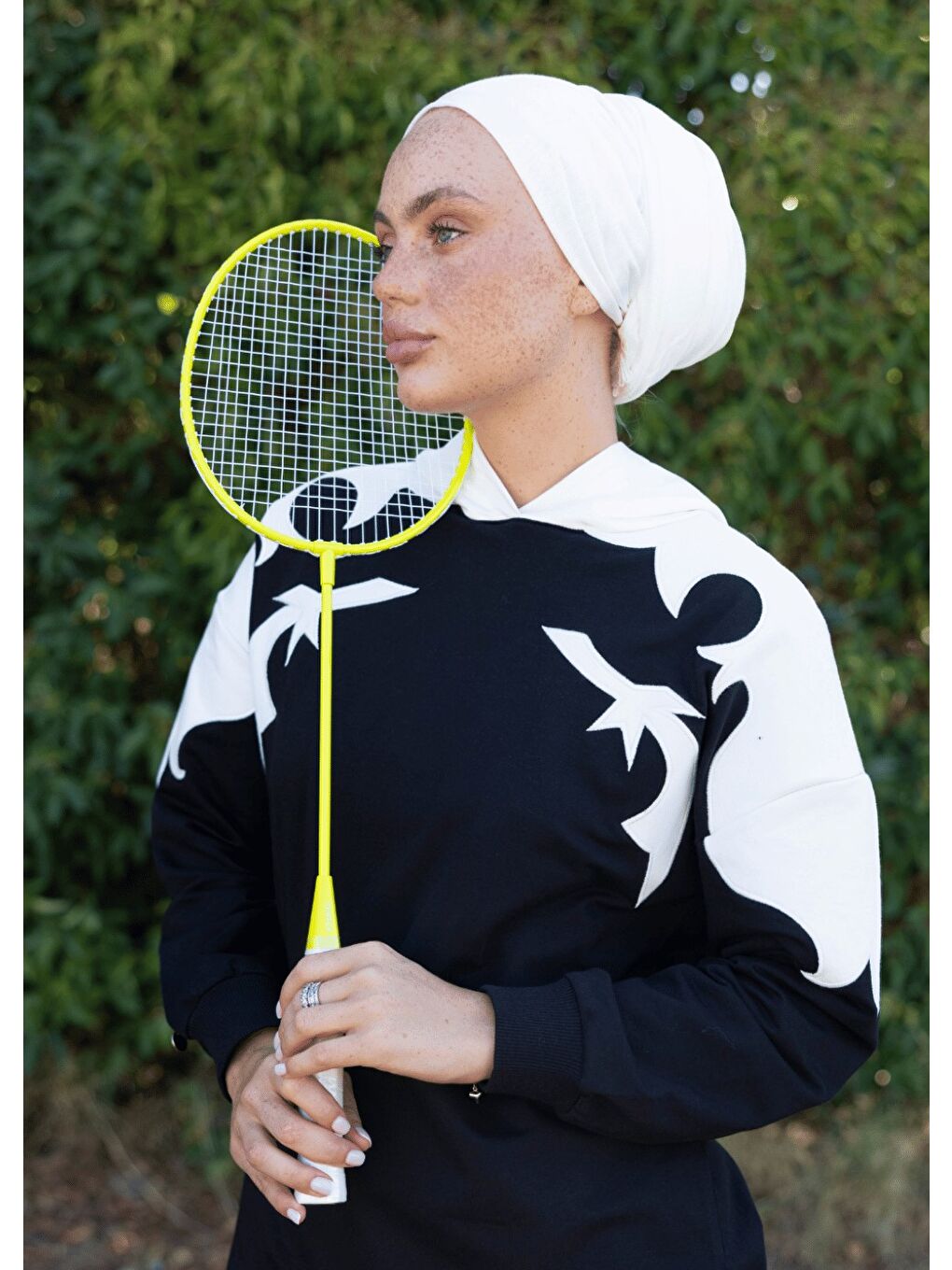 Siyah Sweatshirt Kovboy S&B-4