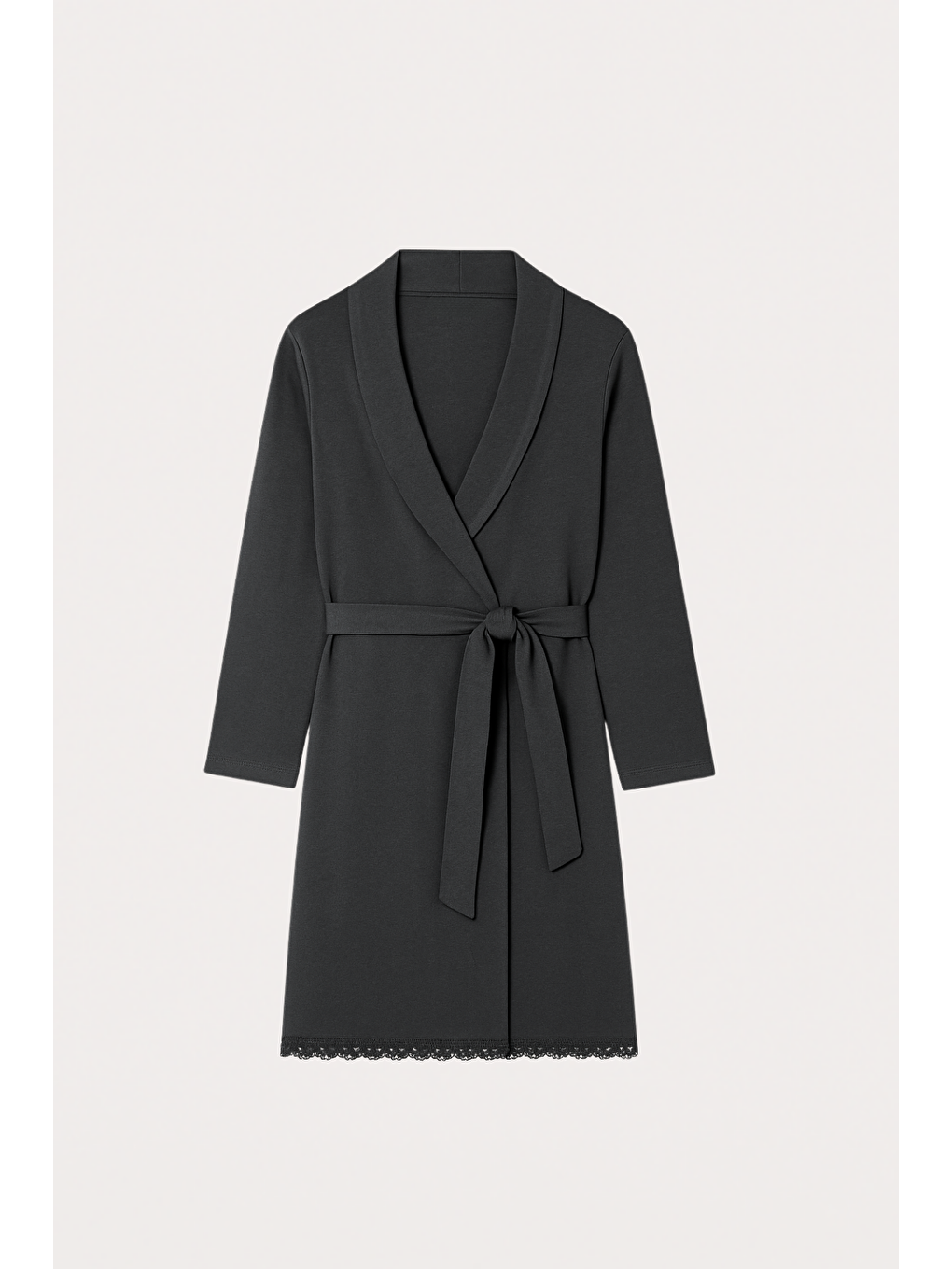 Kadın Silver Sabahlık Antrasit-1