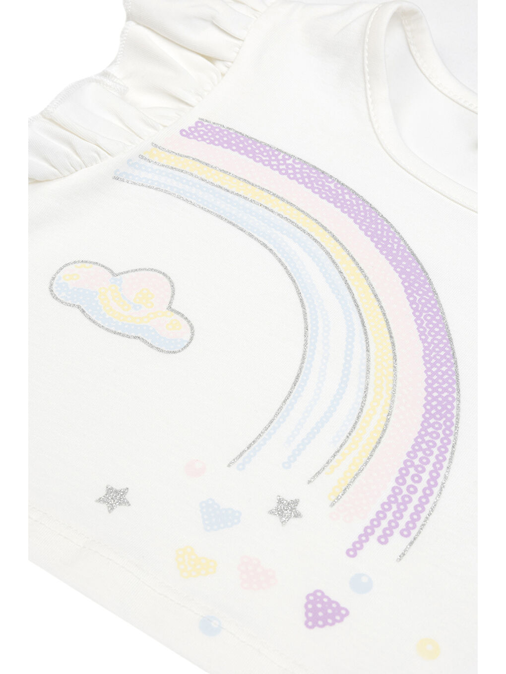 Karışık Kız Çocuk Crop ve Tül Etek Takım 2-6 Yaş Çok Renkli-3