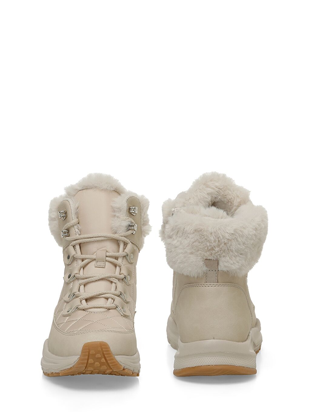 TRV2662.Z4PR Bej Kadın Bot-4