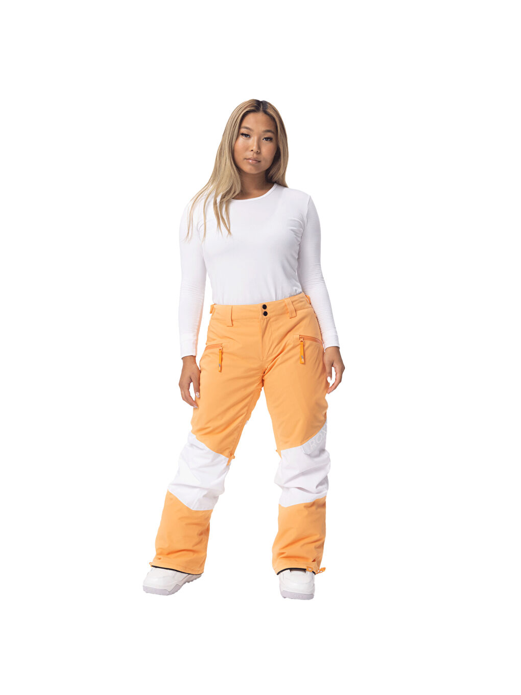 Ckwoodrose Pt Kadın Turuncu Snowboard Pantolonu-8