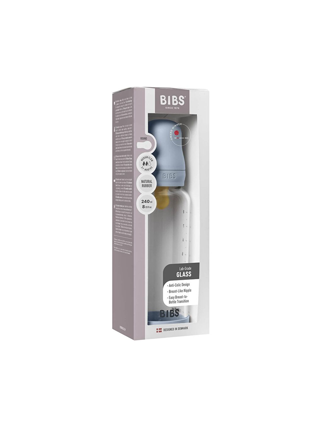 Baby Bottle Comp. Set Biberon B. Blue 240 ml-3