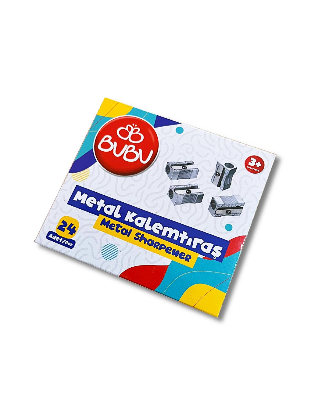 Metal Kalemtıraş (BUBU-KT0014) 24 Adet