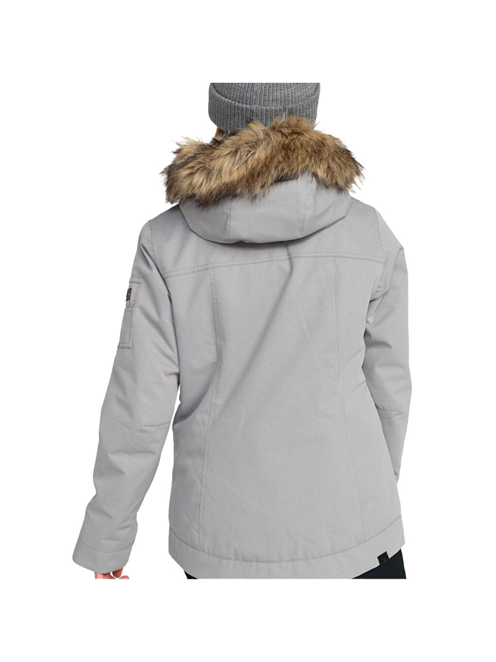 Meade Kadın Gri Snowboard Ceketi-2