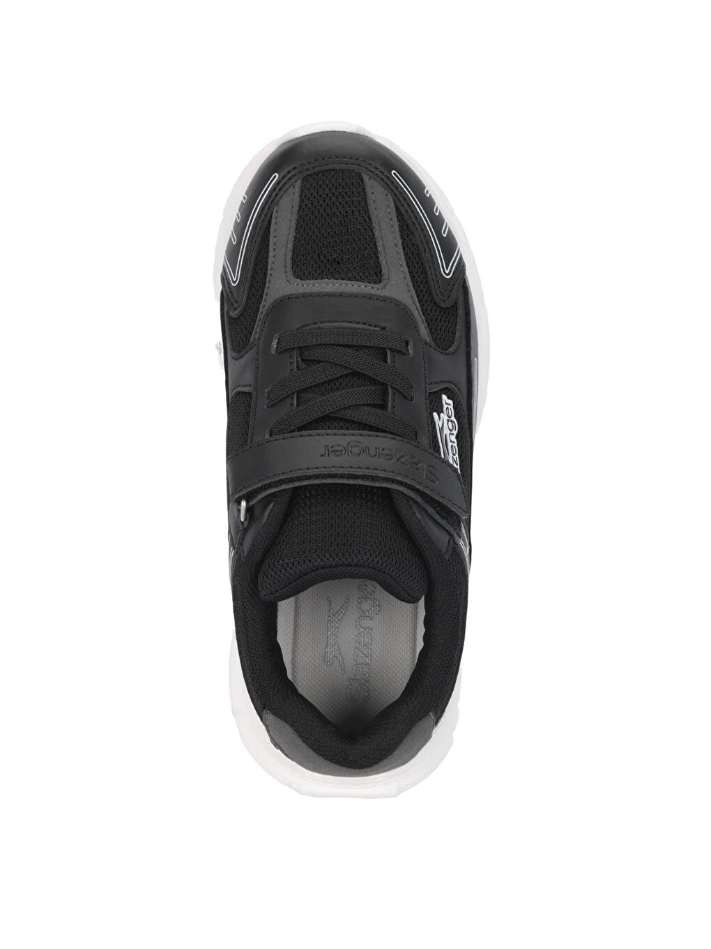 PIRUS Unisex Çocuk  Siyah / Beyaz Günlük Spor Ayakkabısı-4