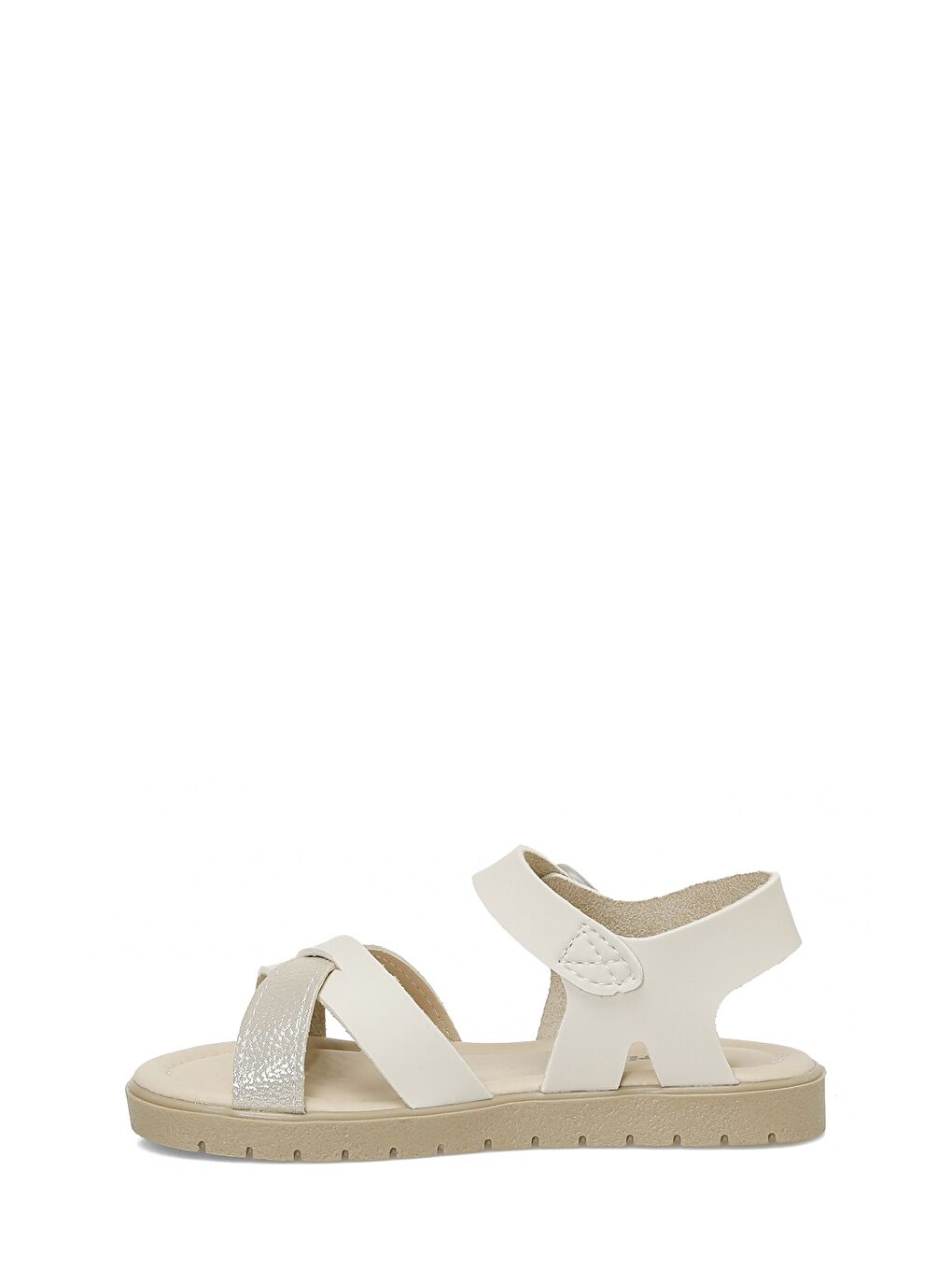 Bej KLAS S.P5FX Krem Kız Çocuk Sandalet-2