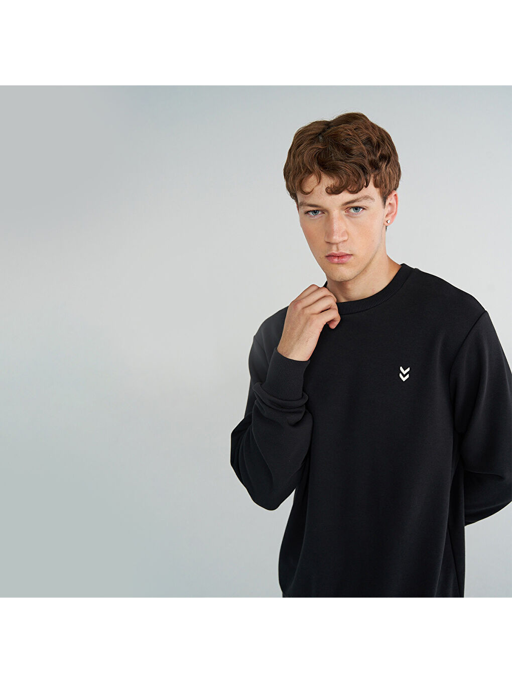 Pulse Regular Erkek Siyah Sweatshirt-2