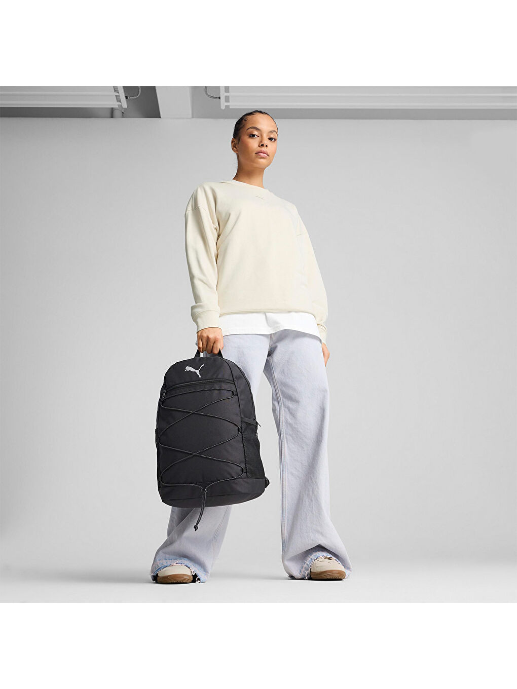 Plus II Siyah Sırt Çantası-4