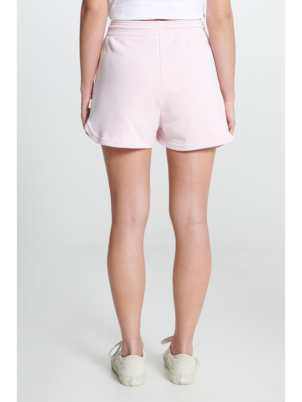 Regular Fit Normal Kesim Normal Bel Pembe Sweat Şort-5