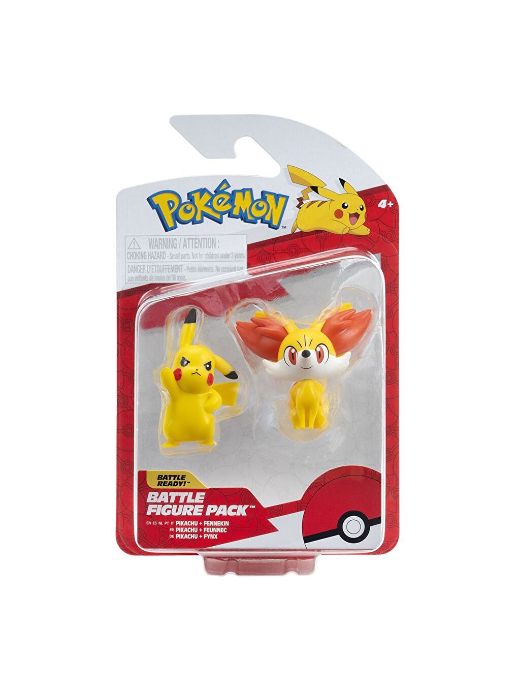 Battle 2'li Figür Seti - Pikachu ve Fennekin PKW4070-3