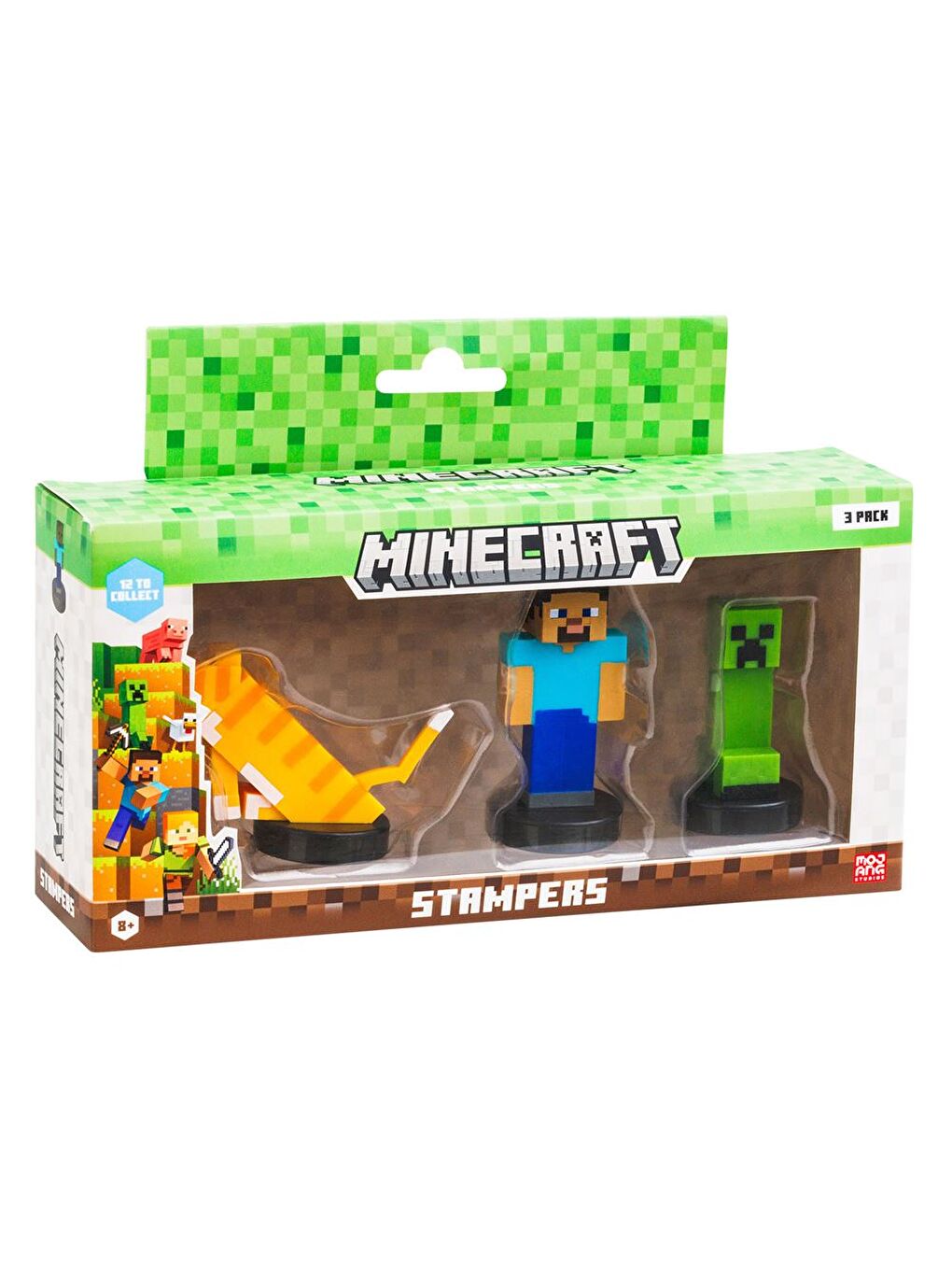 PMI Minecraft 3D Figür Stamper 3'lü Set MC5021 Model 1 - 1