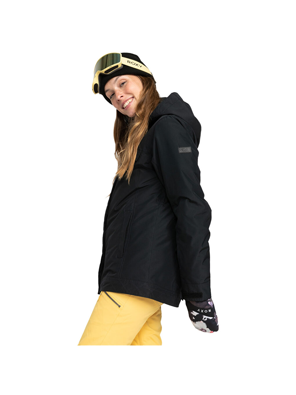 Billie Kadın Siyah Snowboard Ceketi-1