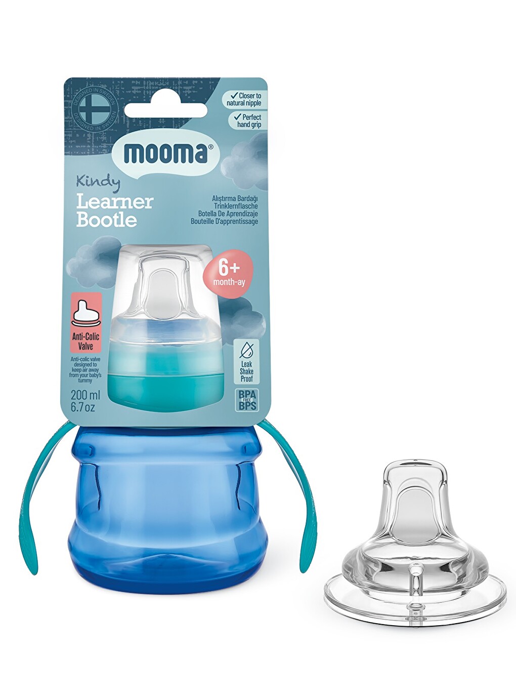 Alıştırma Bardağı 200 Ml - Mavi-2