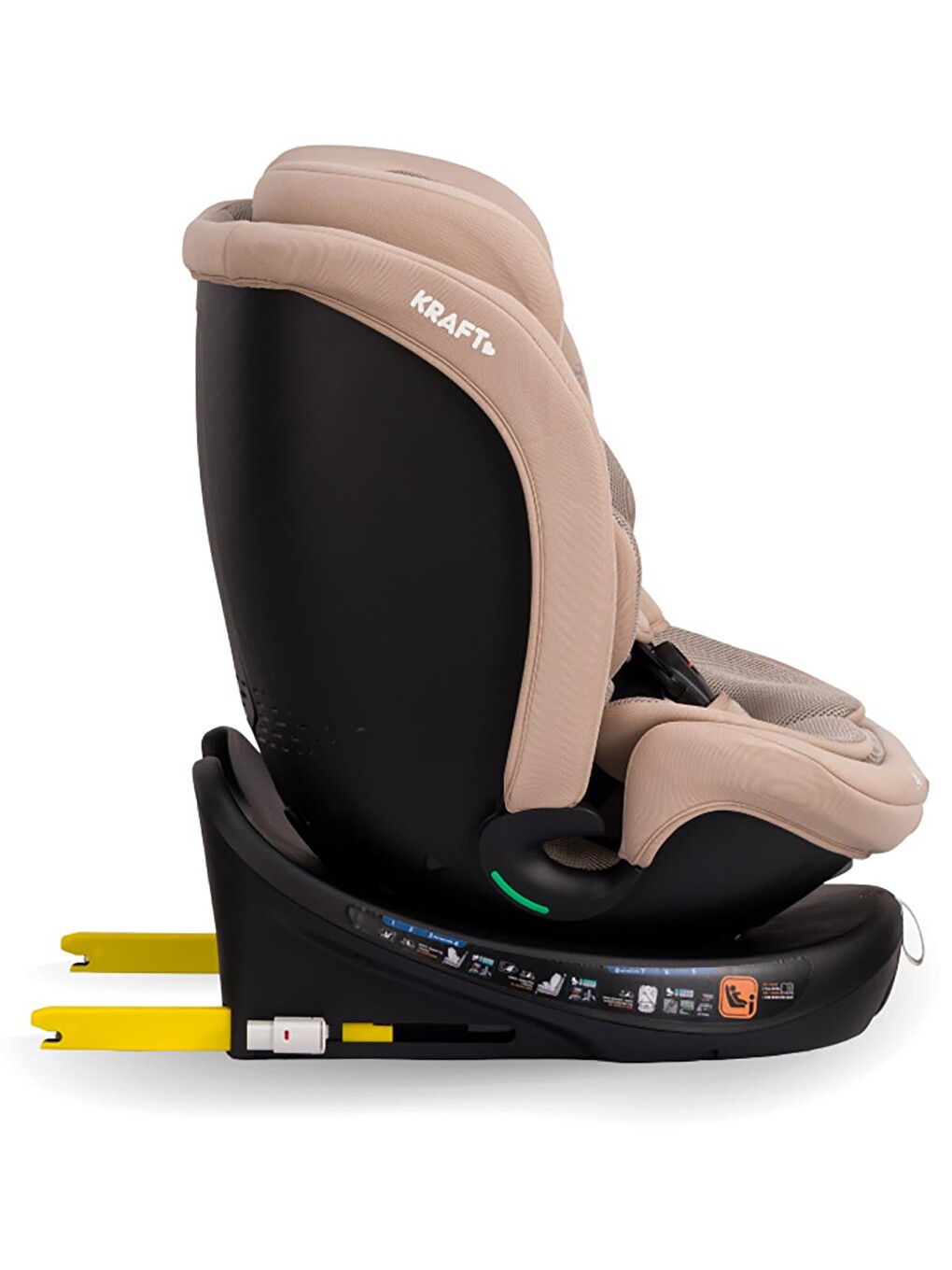 Grovy I-size Oto Koltuğu 0-36 Kg (40-150 Cm) - Bej-2