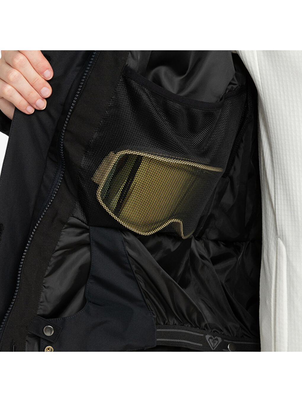 Billie Kadın Siyah Snowboard Ceketi-3