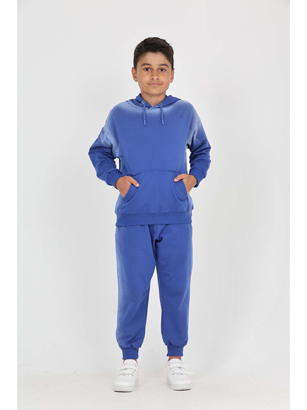 Mavi Erkek Çocuk Saturday Baskılı Eşofman Takım-2