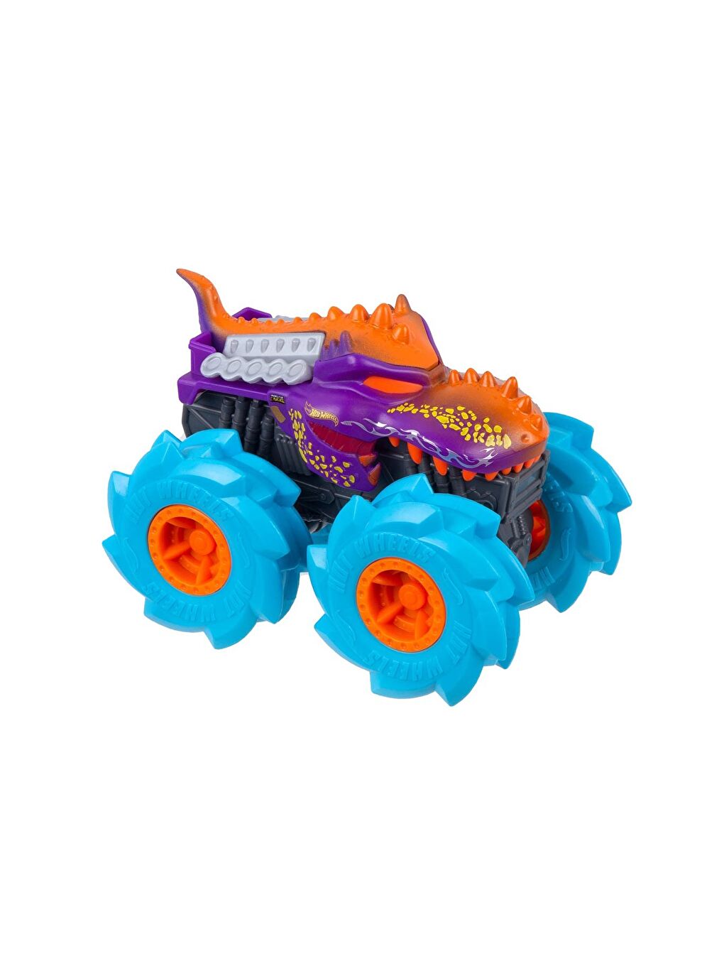 Hot Wheels Karışık Monster Trucks 1:43 Çek Bırak Araba Mega-Wrex GVK39 - 1