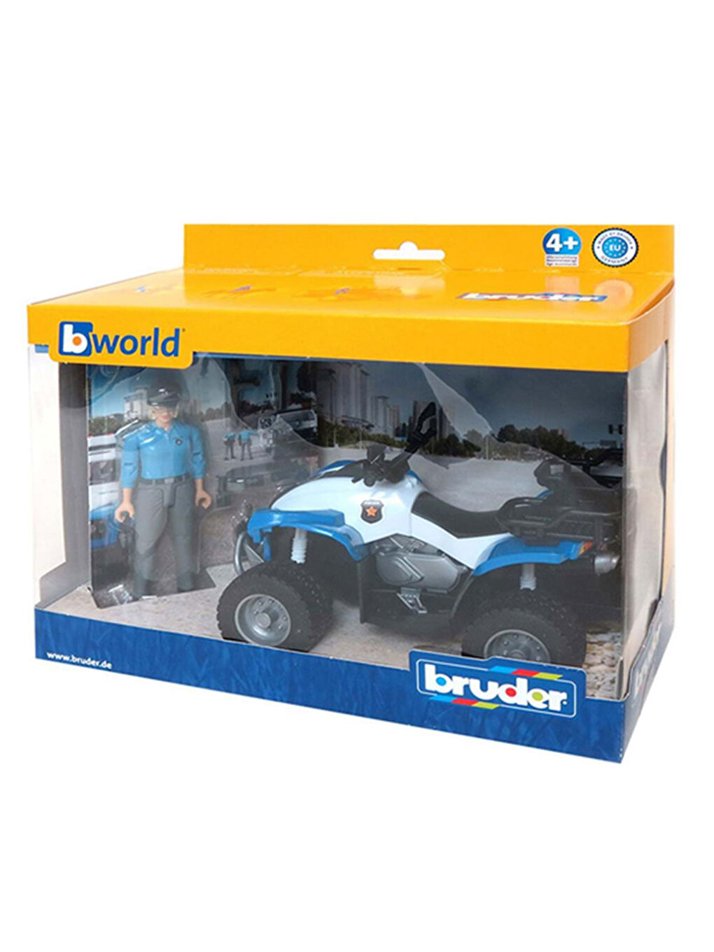 Oyuncak Atv Polis Aracı Aksesuarları Br63010