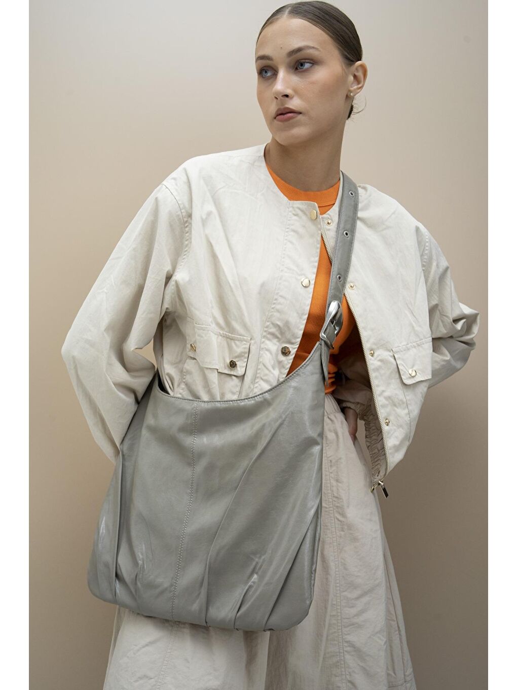 Bej Kadın Omuz Çantası BYN2246-1