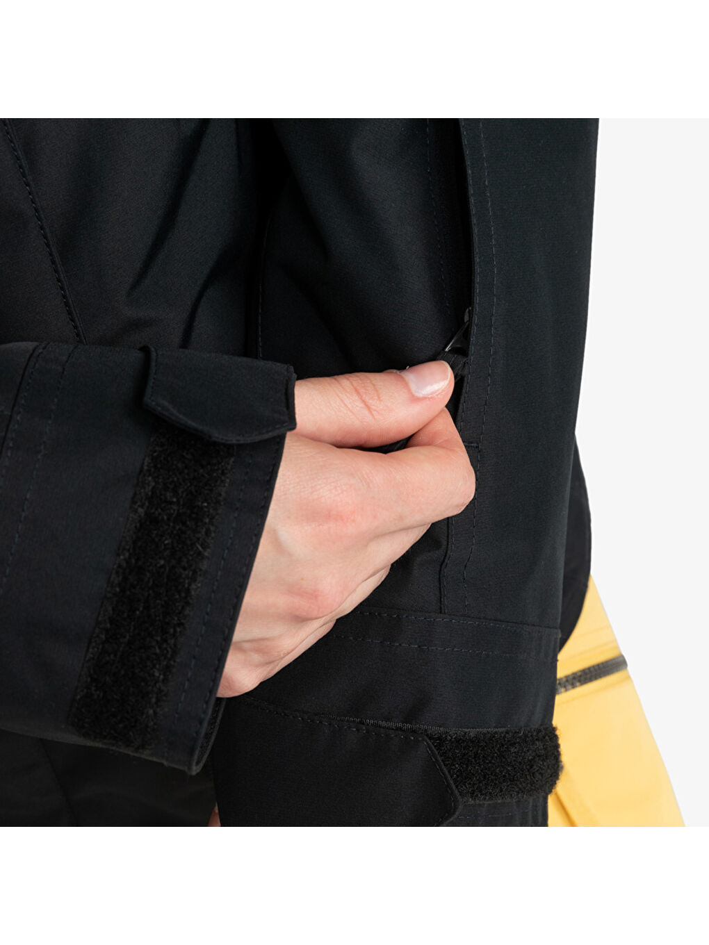 Billie Kadın Siyah Snowboard Ceketi-5