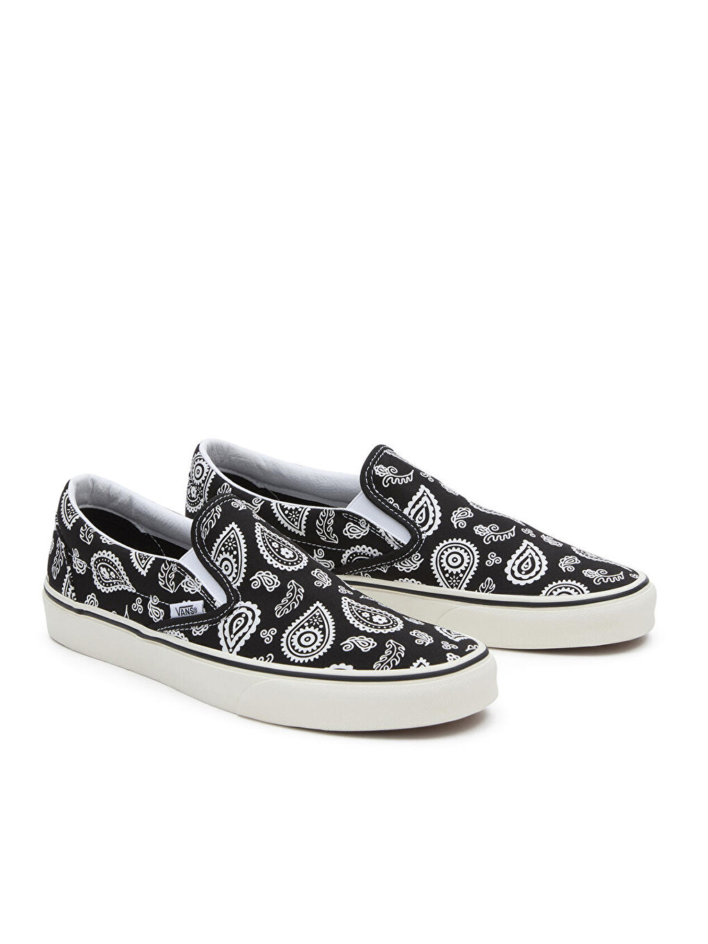 Classic Slip-On Kadın Siyah Sneaker-2