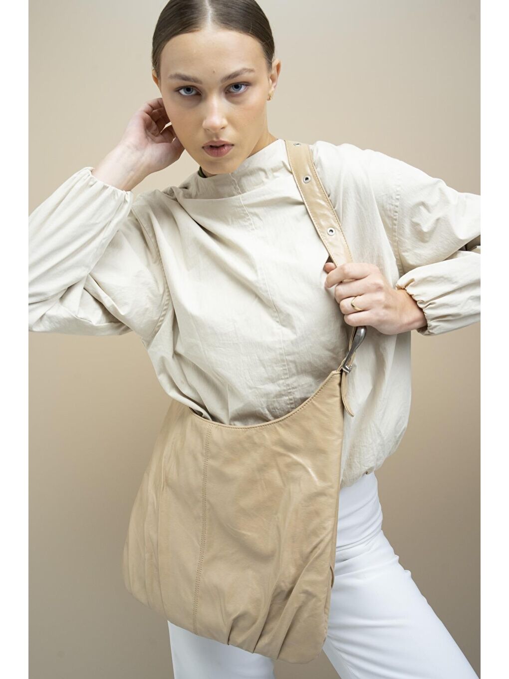 Bej Kadın Omuz Çantası BYN2246-1