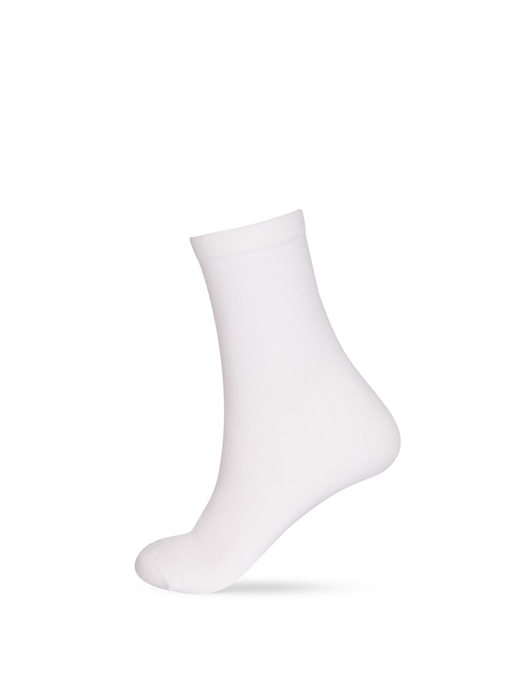 Bej Kadın Family Basic Soket Çorap-2