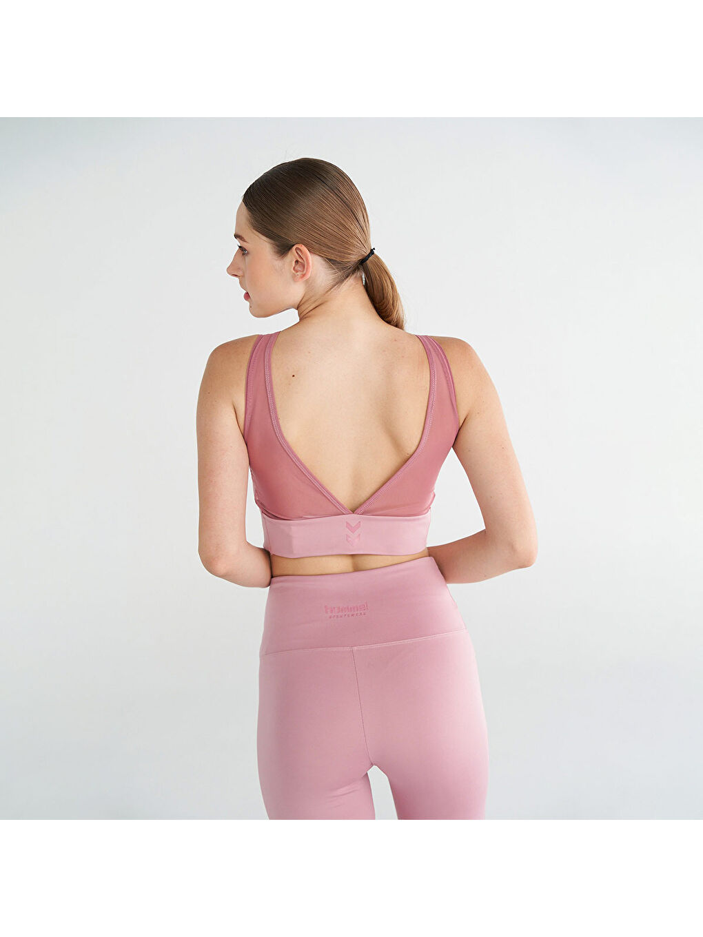 Yoya Bra Kadın Mor Bisiklet Yaka Atlet-1