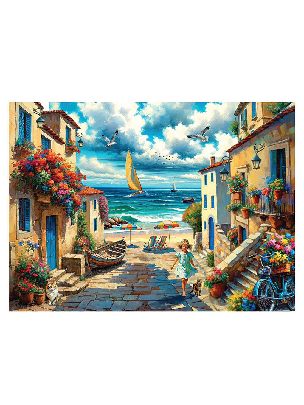 Puzzle 1000 Parça Rüya Kasaba 1185-1