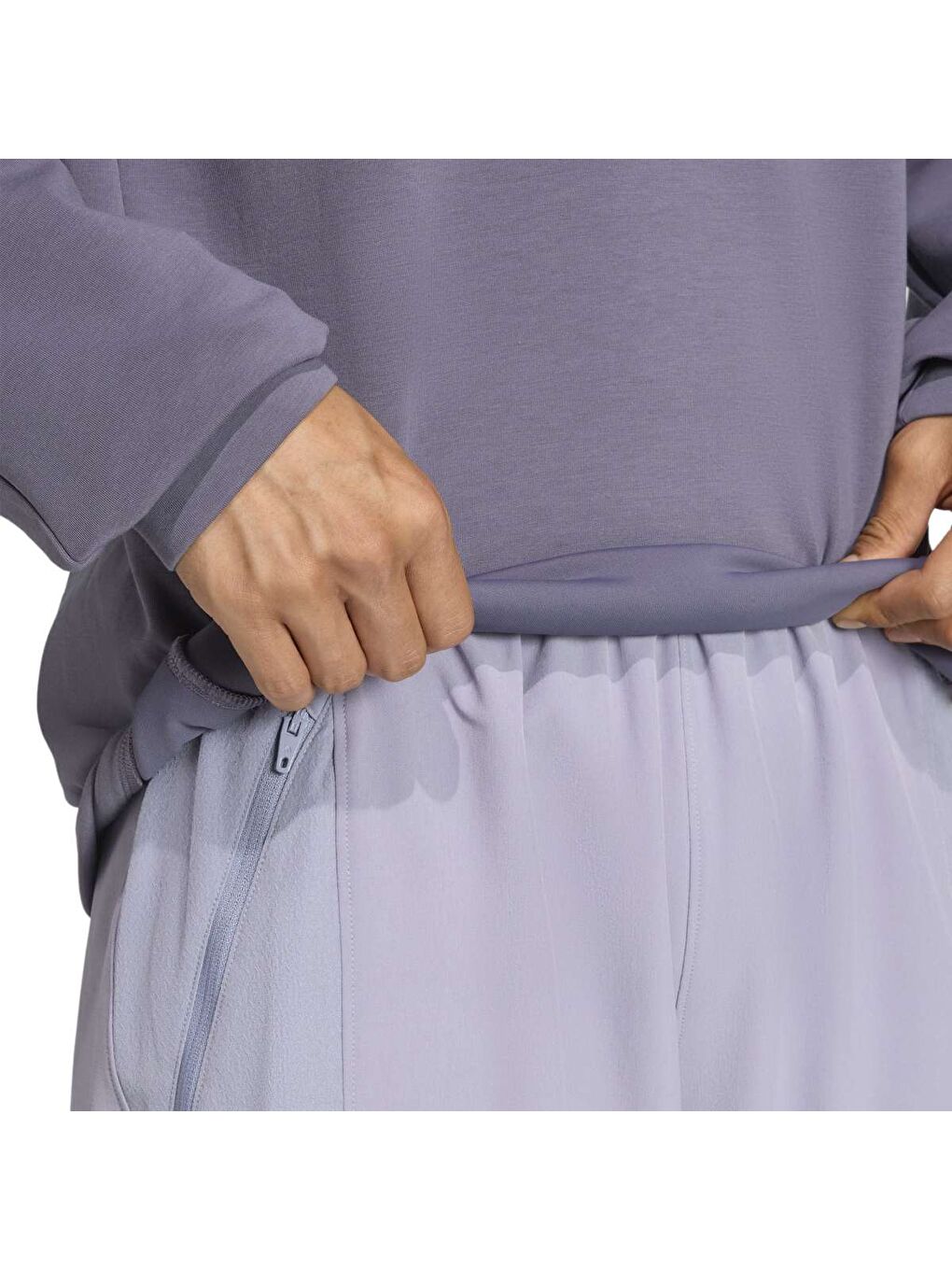 Designed For Training Crew Erkek Mor Bisiklet Yaka Sweatshirt-4