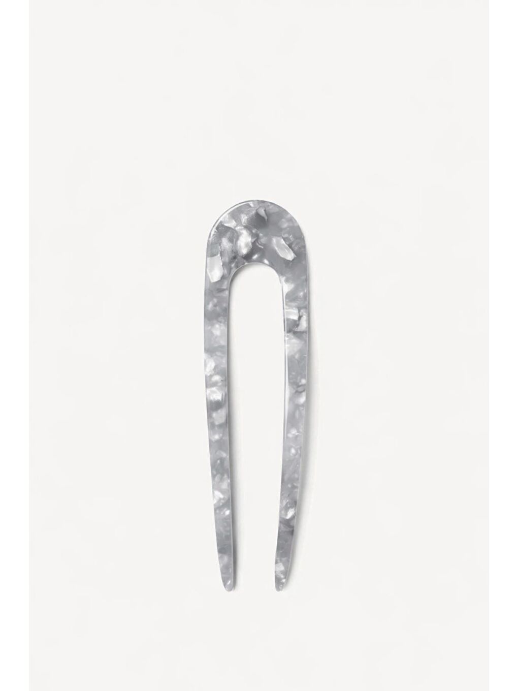 Gri Asetat U topuz Tokası