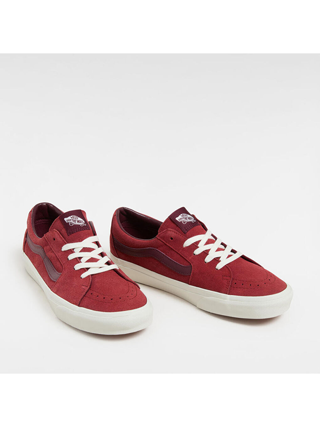 Sk8-Low Erkek Kırmızı Sneaker-1