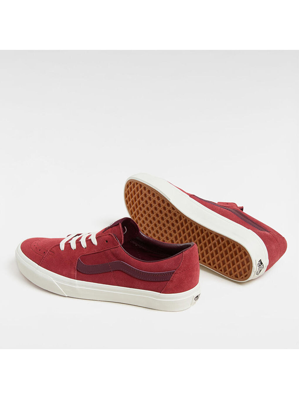 Sk8-Low Erkek Kırmızı Sneaker-2