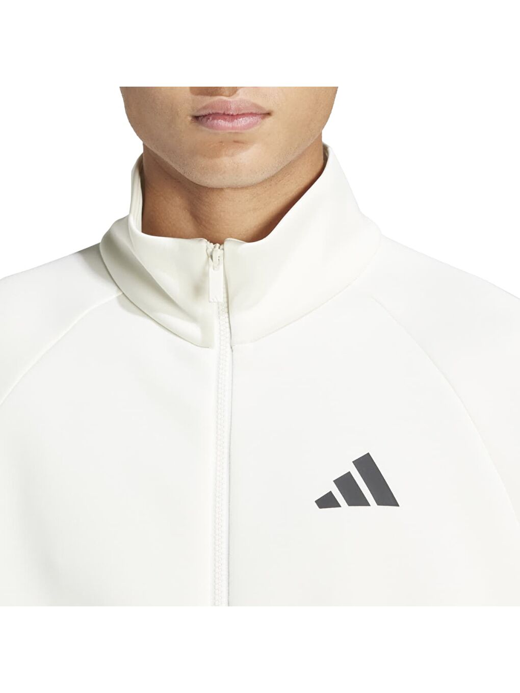 Stadium Erkek Beyaz Dik Yaka Ceket-3