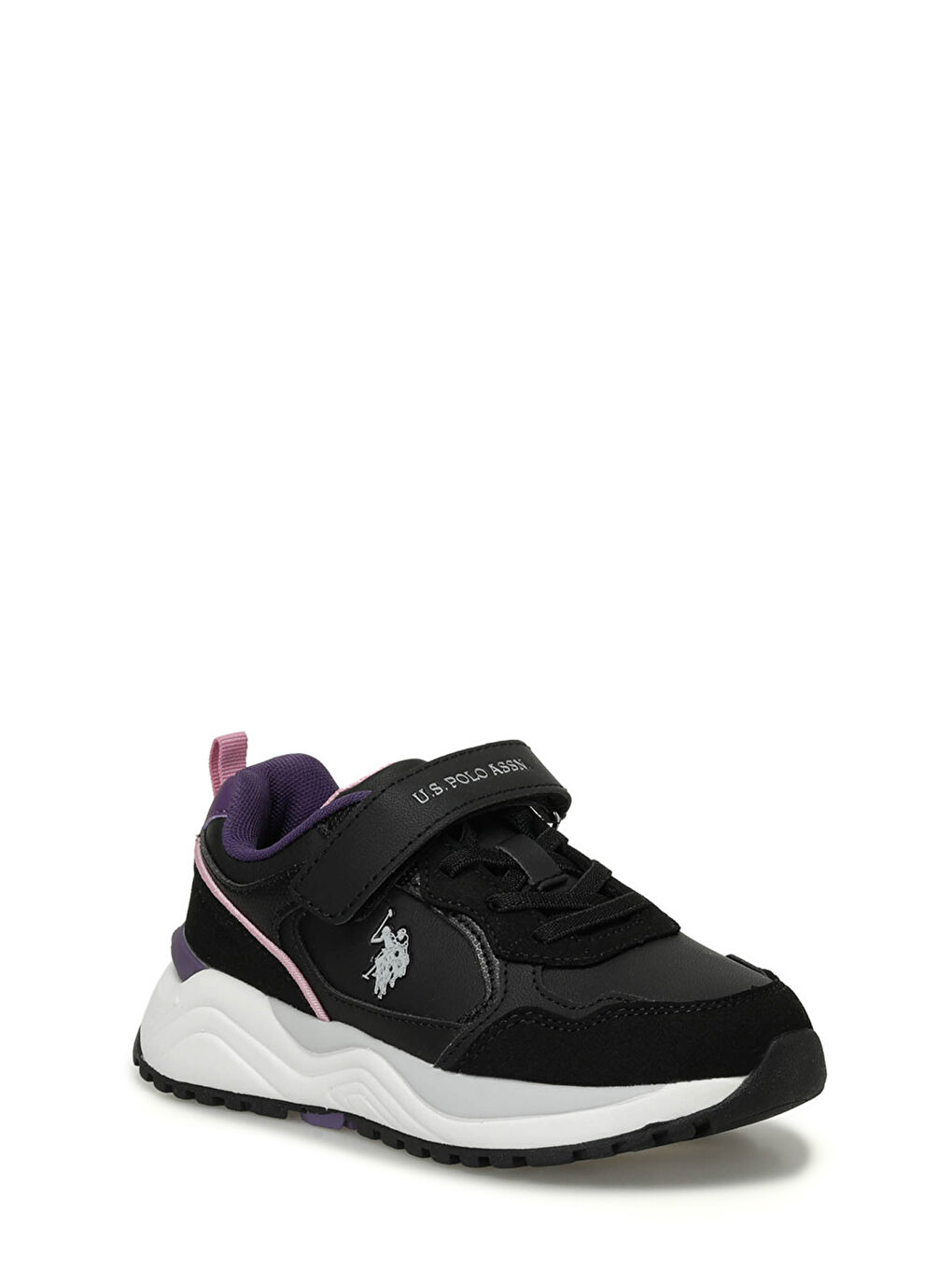 HABE 4PR Siyah Kız Çocuk Spor Ayakkabı-1