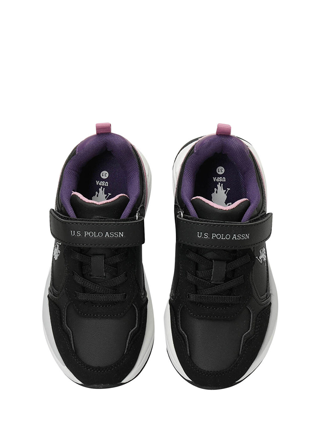 HABE 4PR Siyah Kız Çocuk Spor Ayakkabı-3