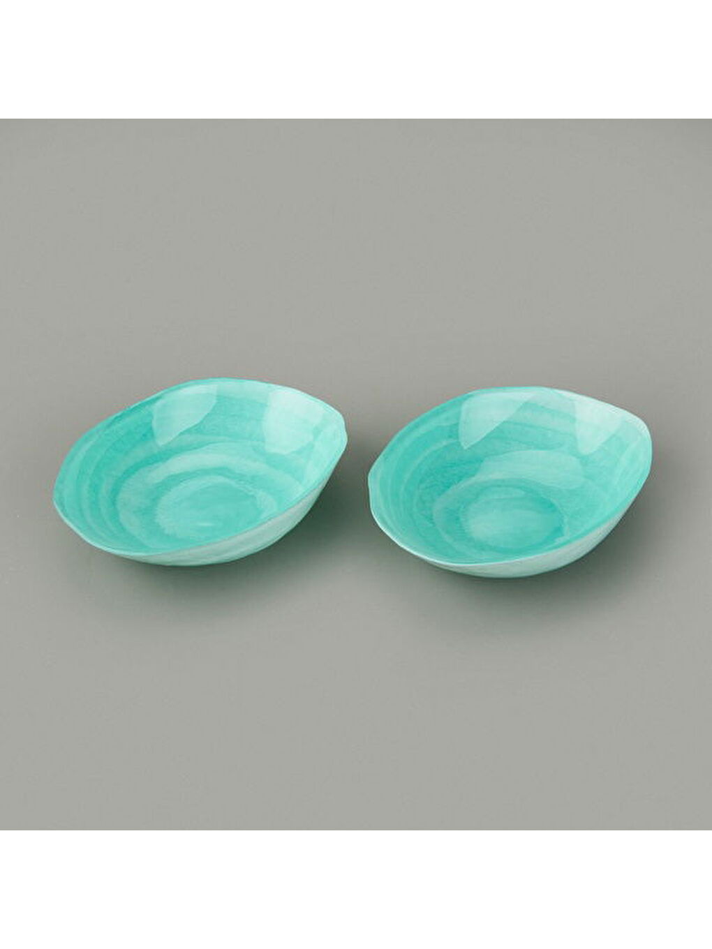 Kitchen Kronos 2'li Servis Tabağı - Mavi - 15 cm