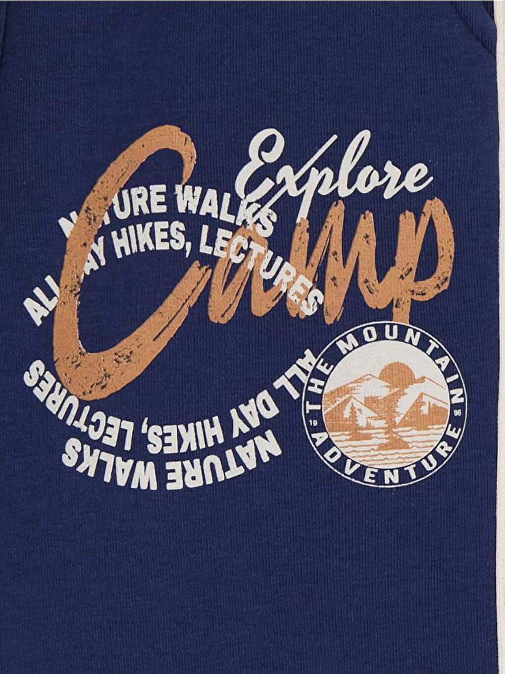 Lacivert Boys Camp Baskılı 6-9 Yaş Eşofman Altı-2