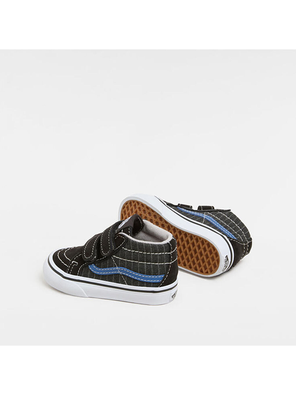 Sk8-Mid Reissue V Bebek Siyah Sneaker-1