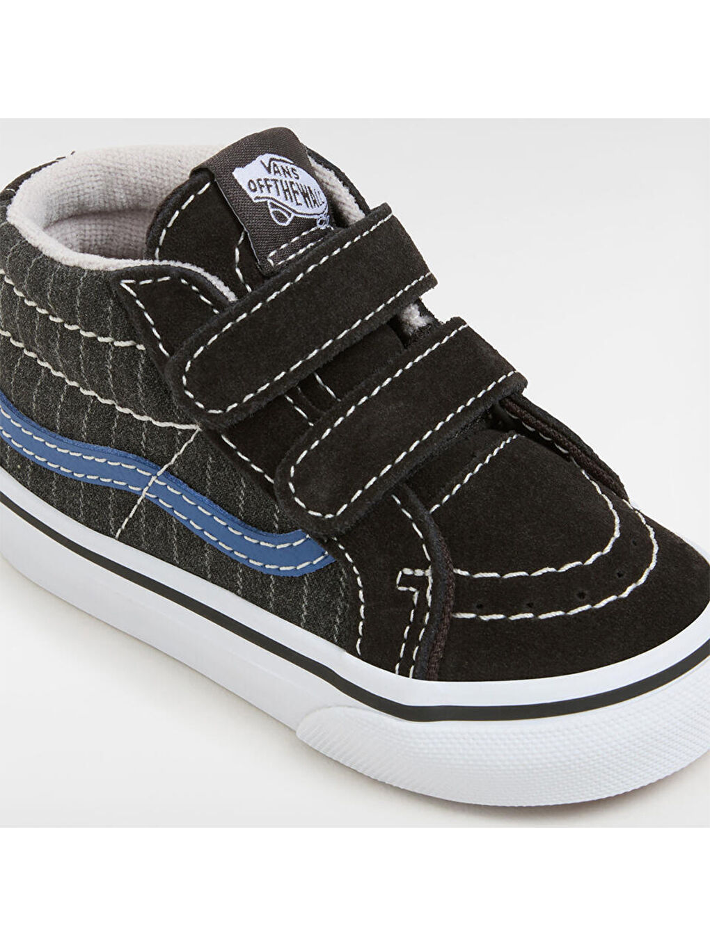 Sk8-Mid Reissue V Bebek Siyah Sneaker-2
